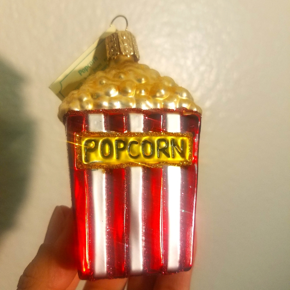 LAST CHANCE: Brand New Popcorn Ornament